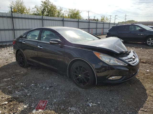 5NPEC4AB3CH374890 - 2012 HYUNDAI SONATA SE BLACK photo 4