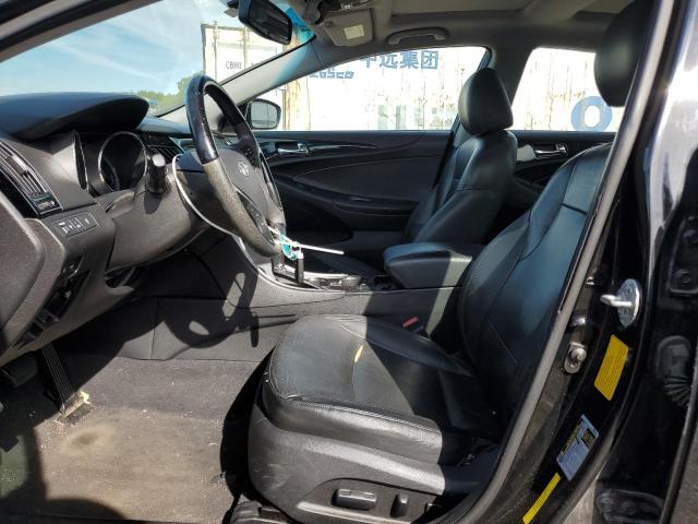 5NPEC4AB3CH374890 - 2012 HYUNDAI SONATA SE BLACK photo 7