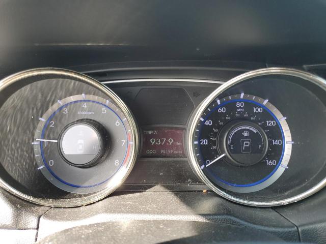 5NPEC4AB3CH374890 - 2012 HYUNDAI SONATA SE BLACK photo 9