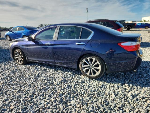 1HGCR2F52DA241450 - 2013 HONDA ACCORD SPORT BLUE photo 2