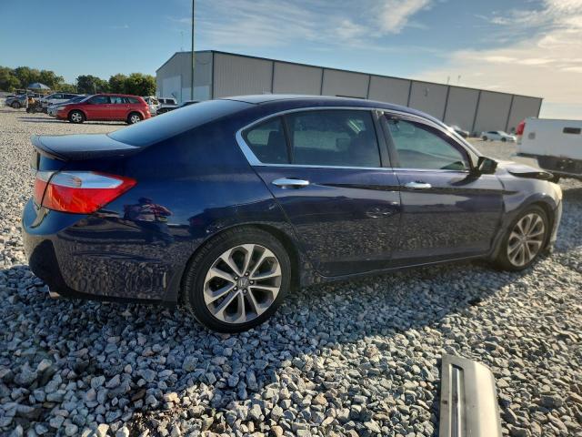1HGCR2F52DA241450 - 2013 HONDA ACCORD SPORT BLUE photo 3