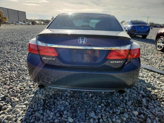 1HGCR2F52DA241450 - 2013 HONDA ACCORD SPORT BLUE photo 6
