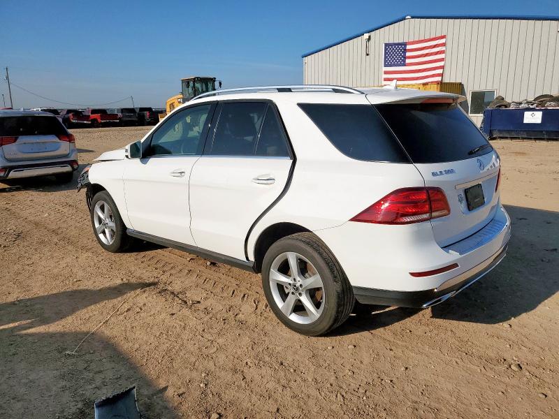 4JGDA5HB2JB150985 - 2018 MERCEDES-BENZ GLE 350 4MATIC WHITE photo 2