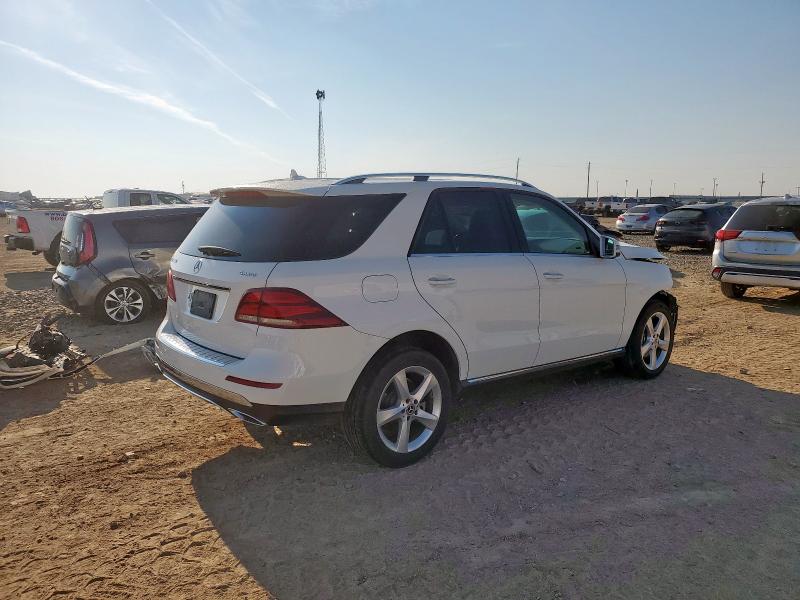 4JGDA5HB2JB150985 - 2018 MERCEDES-BENZ GLE 350 4MATIC WHITE photo 3