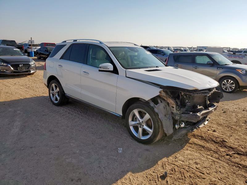 4JGDA5HB2JB150985 - 2018 MERCEDES-BENZ GLE 350 4MATIC WHITE photo 4