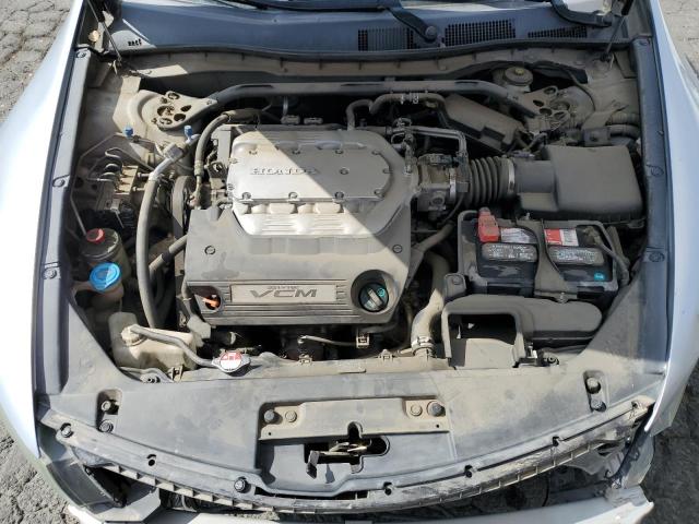 1HGCS22848A014433 - 2008 HONDA ACCORD EXL SILVER photo 11