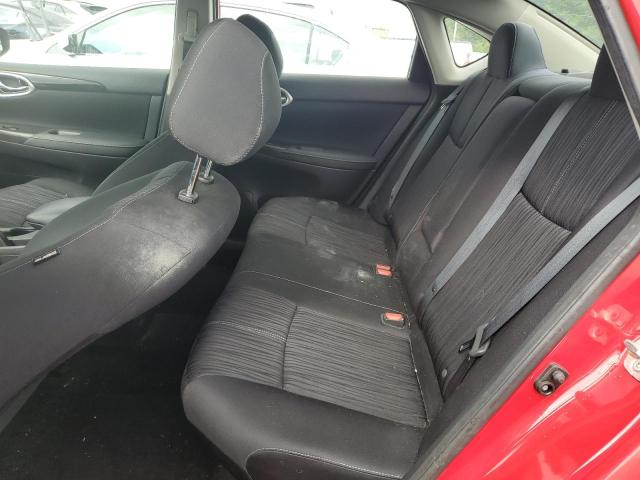 3N1AB7AP2JL653021 - 2018 NISSAN SENTRA S RED photo 10