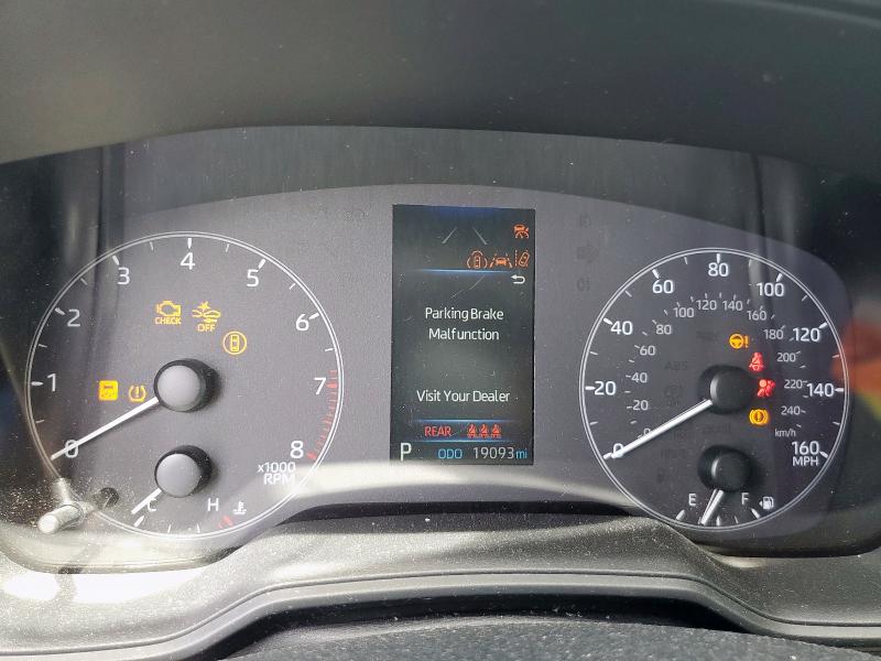 5YFB4MDE5PP029505 - 2023 TOYOTA COROLLA LE GRAY photo 9