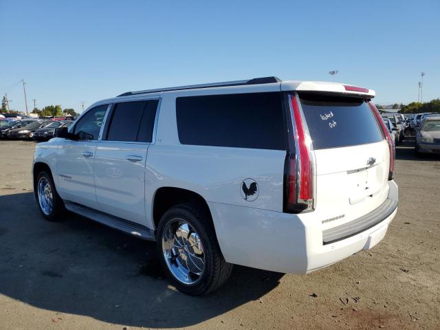 1GNSCJKC9FR191099 - 2015 CHEVROLET SUBURBAN C1500 LT WHITE photo 2