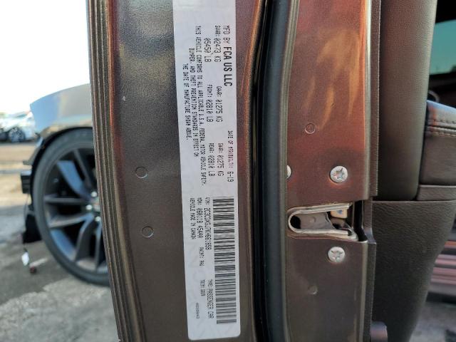 2C3CDXGJ7KH661858 - 2019 DODGE CHARGER SC GRAY photo 12