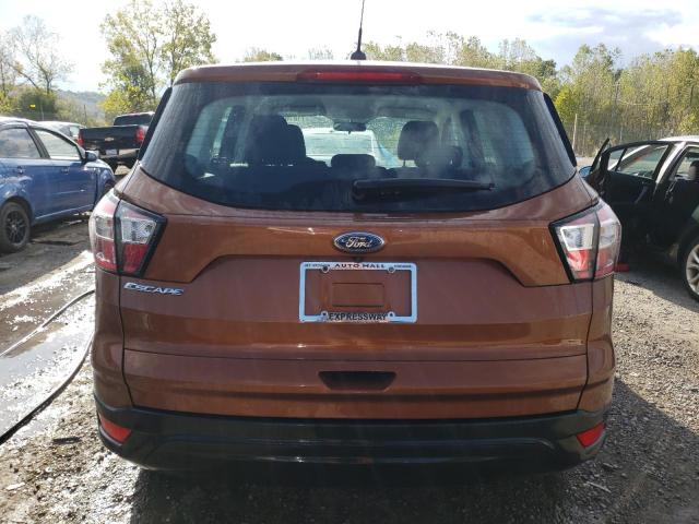 1FMCU0F7XHUE90632 - 2017 FORD ESCAPE S ORANGE photo 6