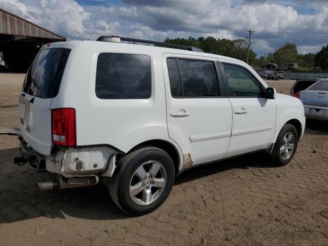 5FNYF38529B014712 - 2009 HONDA PILOT EXL WHITE photo 3