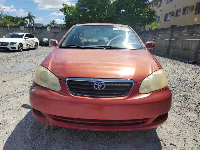 1NXBR32E35Z512310 - 2005 TOYOTA COROLLA CE RED photo 5