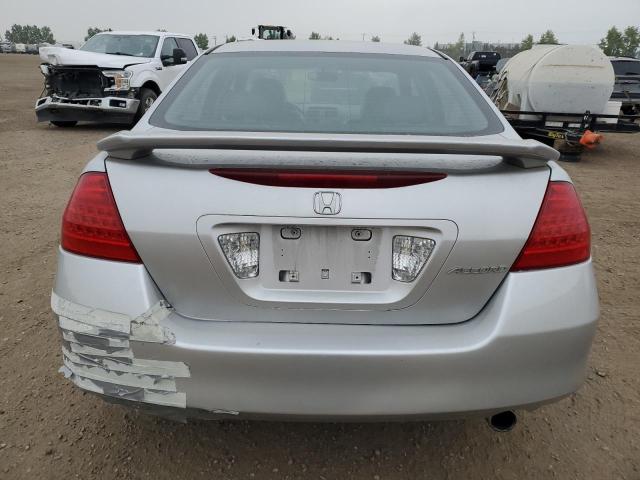 1HGCM567X7A805321 - 2007 HONDA ACCORD EX SILVER photo 6