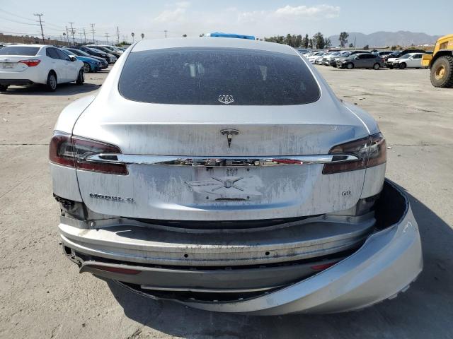 5YJSA1CG1DFP18328 - 2013 TESLA MODEL S Արծաթագույն լուսանկար 6