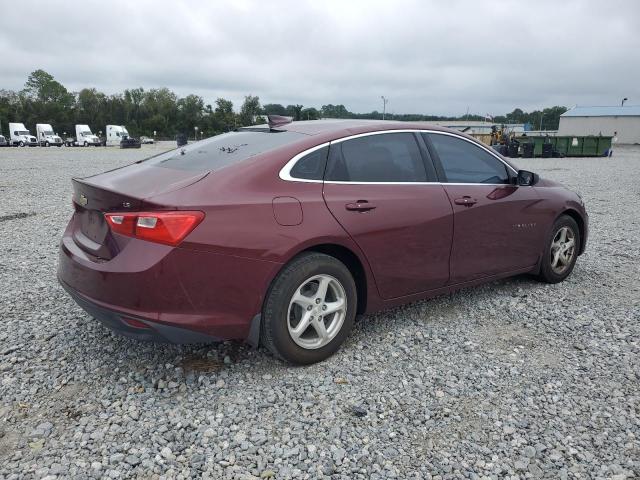 1G1ZB5ST1GF182491 - 2016 CHEVROLET MALIBU LS ბურგუნდია ფოტო 3