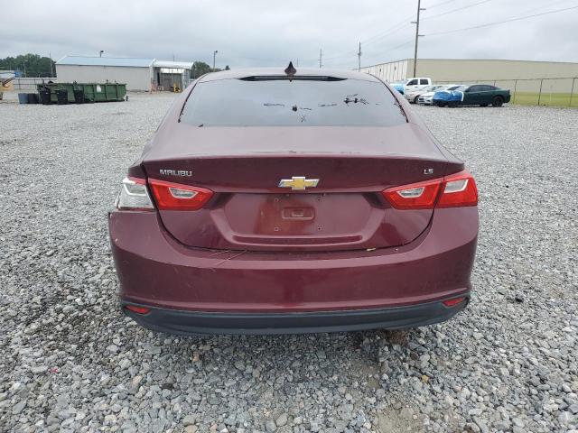 1G1ZB5ST1GF182491 - 2016 CHEVROLET MALIBU LS ბურგუნდია ფოტო 6