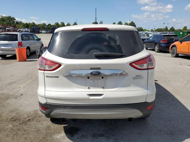1FMCU0HXXDUC16810 - 2013 FORD ESCAPE SEL WHITE photo 6