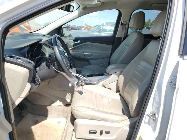 1FMCU0HXXDUC16810 - 2013 FORD ESCAPE SEL WHITE photo 7