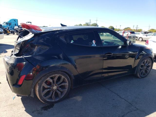 KMHTC6ADXDU093788 - 2013 HYUNDAI VELOSTER BLACK photo 3