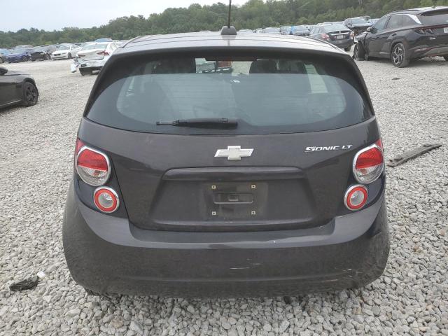 1G1JC6SH6F4187319 - 2015 CHEVROLET SONIC LT BLACK photo 6