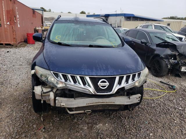 JN8AZ1MW9AW123930 - 2010 NISSAN MURANO S BLUE photo 5