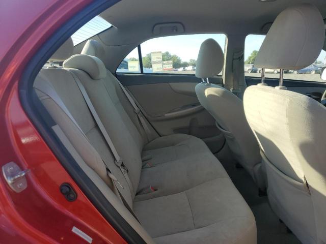 1NXBU4EE0AZ183818 - 2010 TOYOTA COROLLA BASE Rojo foto 10