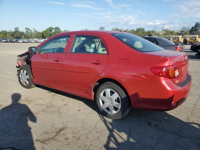 1NXBU4EE0AZ183818 - 2010 TOYOTA COROLLA BASE Rojo foto 2