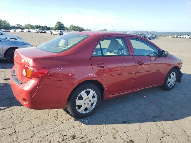 1NXBU4EE0AZ183818 - 2010 TOYOTA COROLLA BASE Rojo foto 3