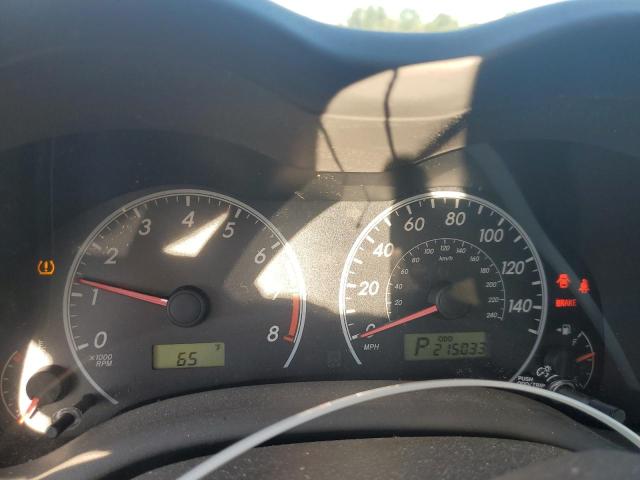 1NXBU4EE0AZ183818 - 2010 TOYOTA COROLLA BASE Rojo foto 9