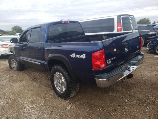 1D7HW58N06S589794 - 2006 DODGE DAKOTA QUAD LARAMIE BLUE photo 2