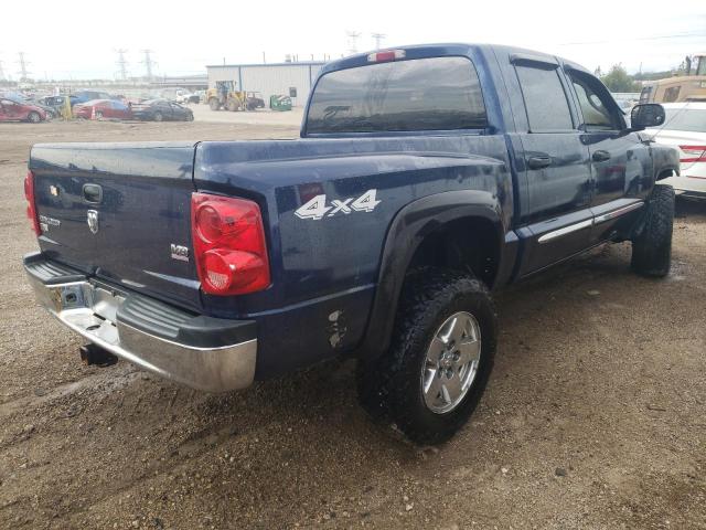 1D7HW58N06S589794 - 2006 DODGE DAKOTA QUAD LARAMIE BLUE photo 3