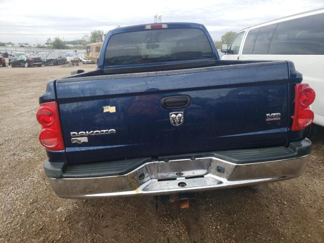 1D7HW58N06S589794 - 2006 DODGE DAKOTA QUAD LARAMIE BLUE photo 6