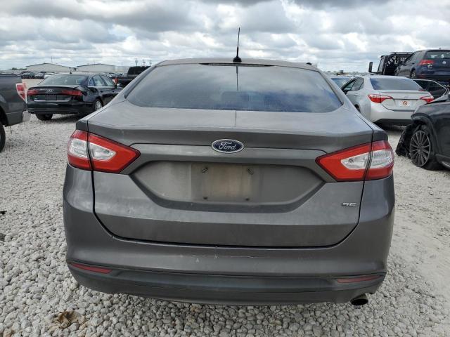 1FA6P0H77E5360910 - 2014 FORD FUSION SE GRAY photo 6