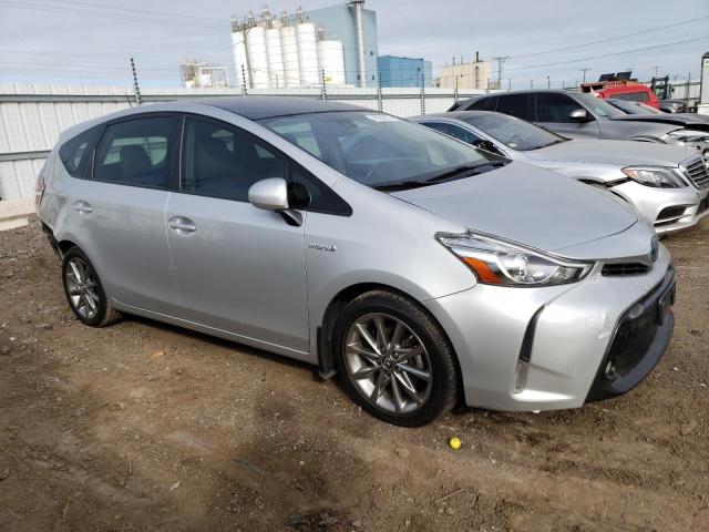 JTDZN3EU8HJ074035 - 2017 TOYOTA PRIUS V SILVER photo 4