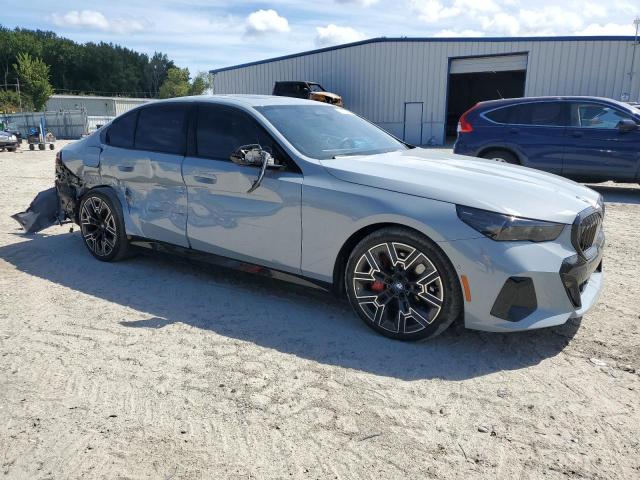 WBY33FK04RCR43720 - 2024 BMW I5 EDRIVE 40 SILVER photo 4