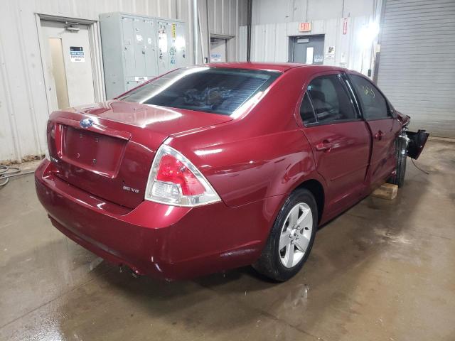 3FAHP07177R123405 - 2007 FORD FUSION SE BURGUNDY photo 3