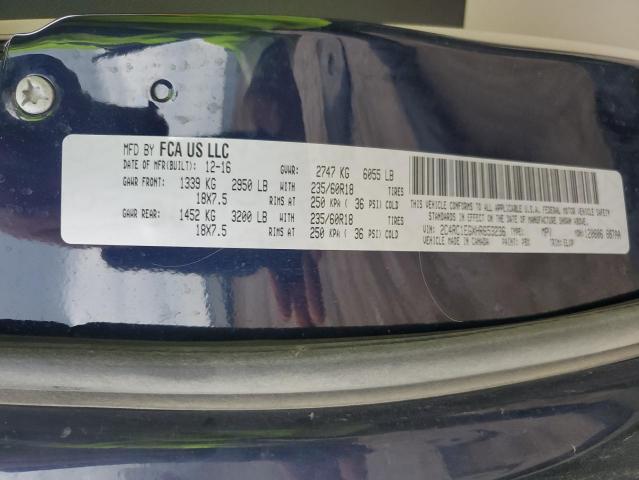 2C4RC1EGXHR653236 - 2017 CHRYSLER PACIFICA TOURING L PLUS BLUE photo 13