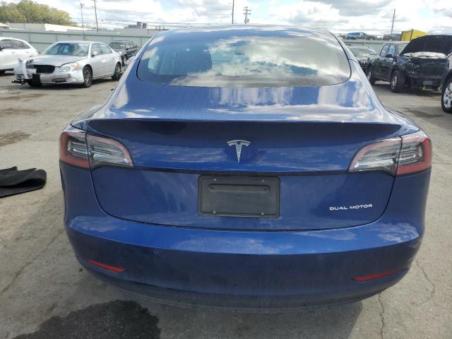 5YJ3E1EB2MF044880 - 2021 TESLA MODEL 3 蓝色 照片 6