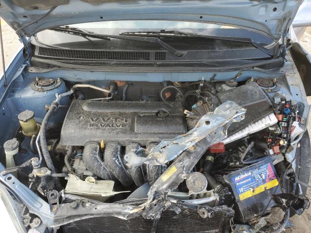 2T1KR32E63C072789 - 2003 TOYOTA COROLLA MA XR BLUE photo 11