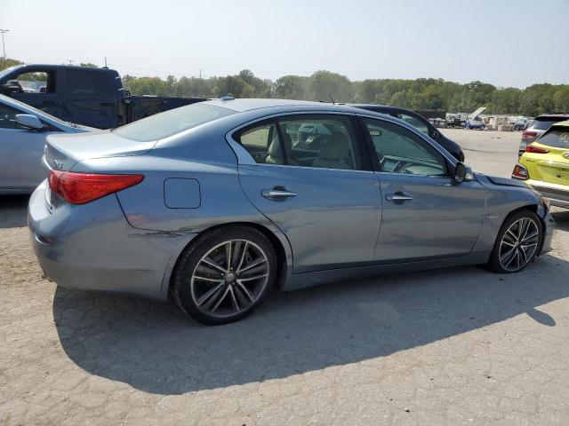 JN1AV7AP5FM790314 - 2015 INFINITI Q50 HYBRID PREMIUM BLUE photo 3