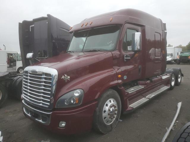 3AKJGLDV4GSGU5962 - 2016 FREIGHTLINER CASCADIA 1 MAROON photo 2