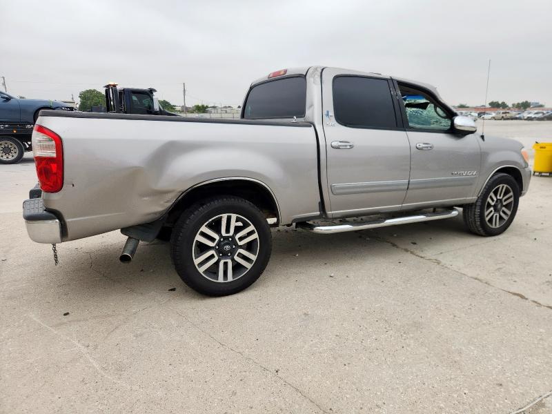 5TBET34116S513645 - 2006 TOYOTA TUNDRA DOUBLE CAB SR5 SILVER photo 3