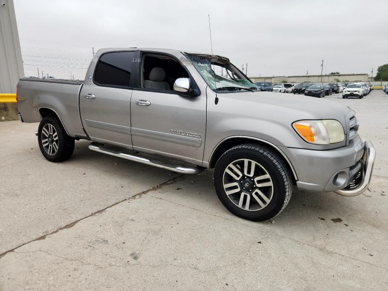 5TBET34116S513645 - 2006 TOYOTA TUNDRA DOUBLE CAB SR5 SILVER photo 4