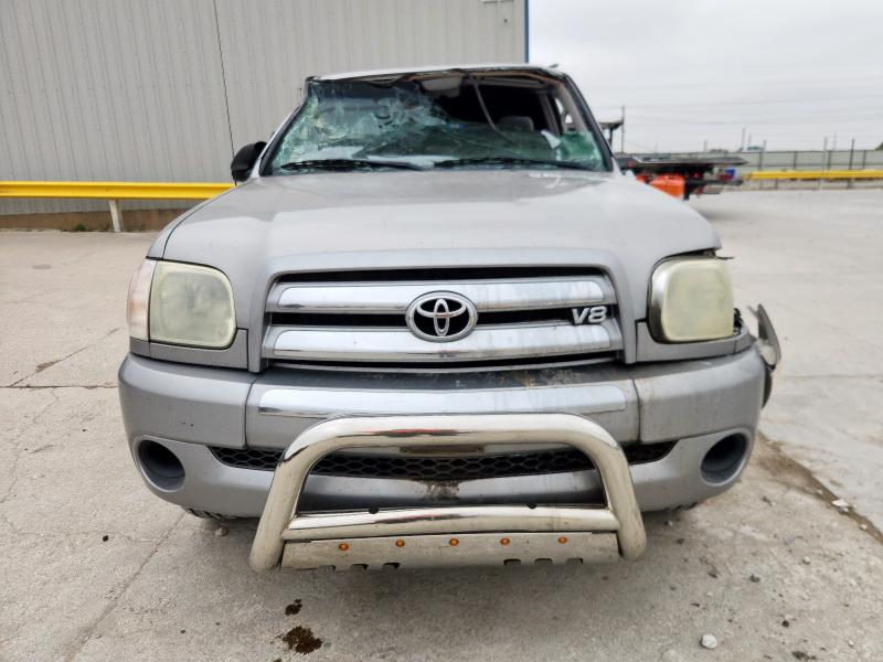 5TBET34116S513645 - 2006 TOYOTA TUNDRA DOUBLE CAB SR5 SILVER photo 5