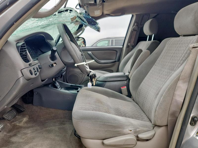 5TBET34116S513645 - 2006 TOYOTA TUNDRA DOUBLE CAB SR5 SILVER photo 7