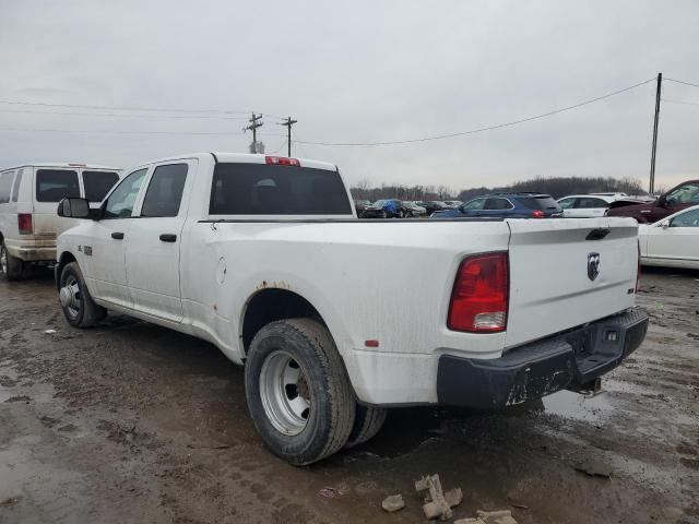 3C63DPGL5CG230375 - 2012 DODGE RAM 3500 S WHITE photo 2