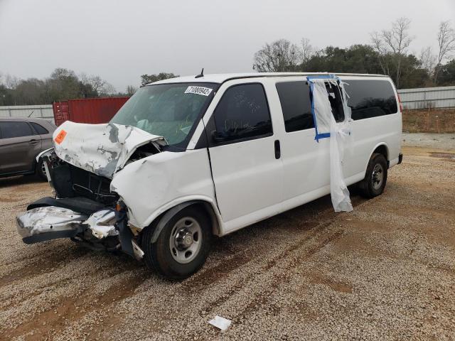 1GAZG1FG4C1157910 - 2012 CHEVROLET EXPRESS G3 LT WHITE photo 1