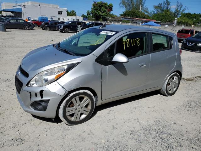 KL8CD6S98FC724308 - 2015 CHEVROLET SPARK 1LT SILVER photo 1