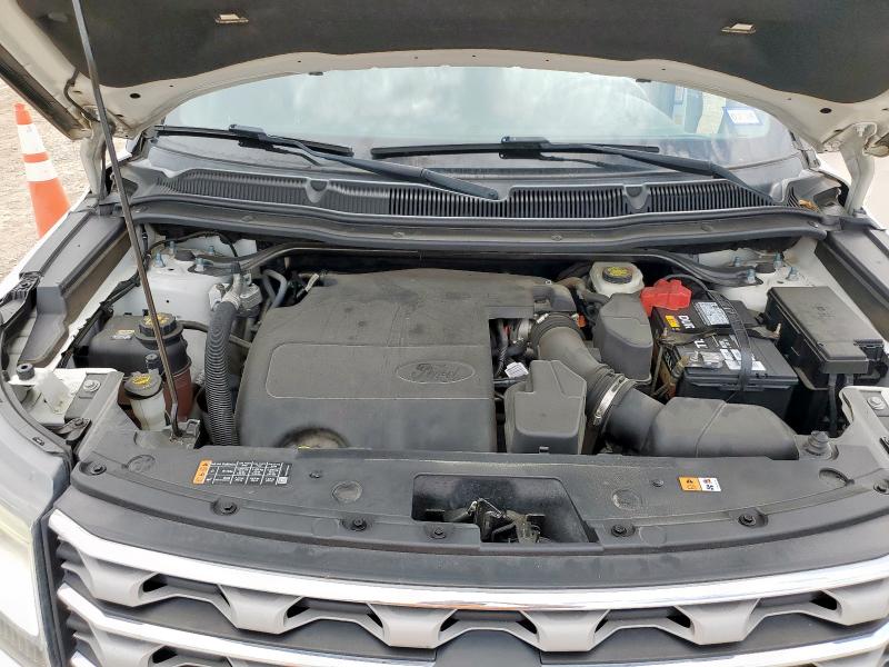 1FM5K7D80HGD02668 - 2017 FORD EXPLORER XLT WHITE photo 12